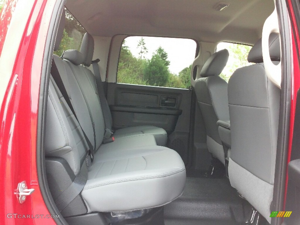 Black/Diesel Gray Interior 2017 Ram 5500 Tradesman Crew Cab 4x4 Chassis Photo #115647935