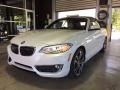 2017 Mineral White Metallic BMW 2 Series 230i xDrive Convertible  photo #2