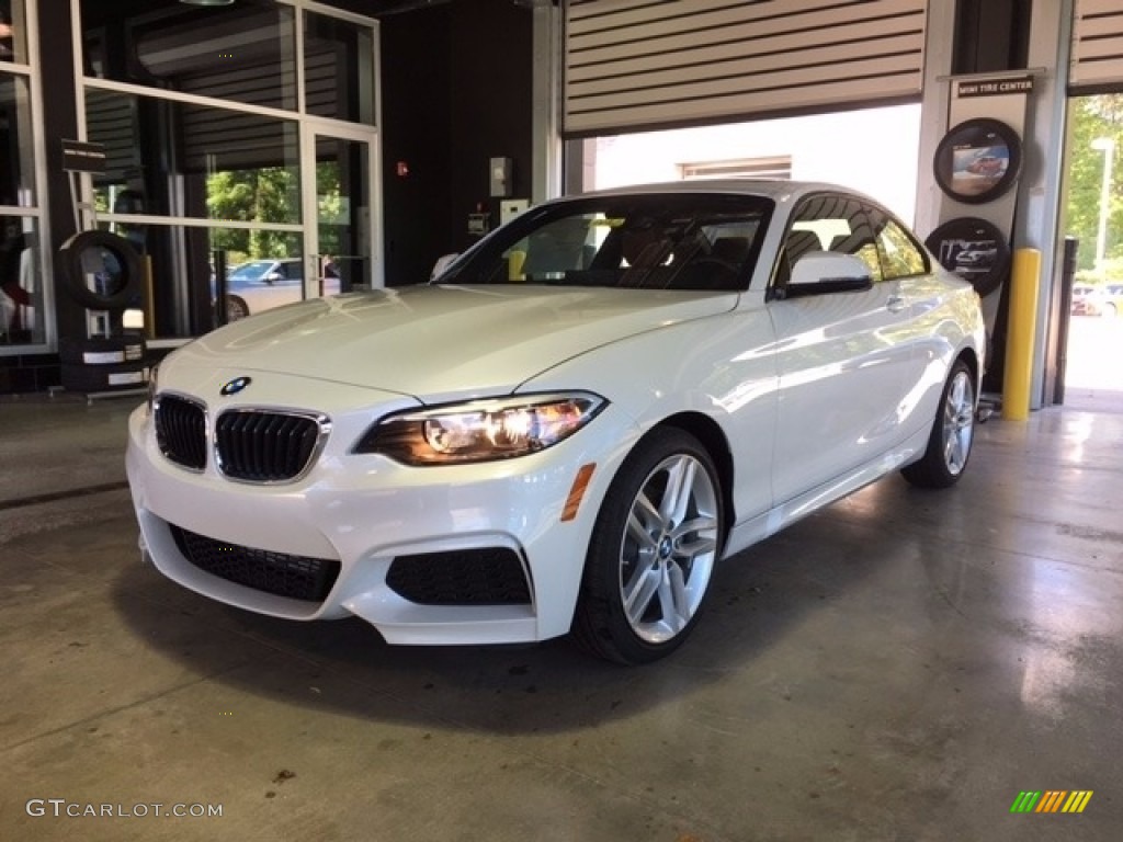 Mineral White Metallic 2016 BMW 2 Series 228i xDrive Coupe Exterior Photo #115648409