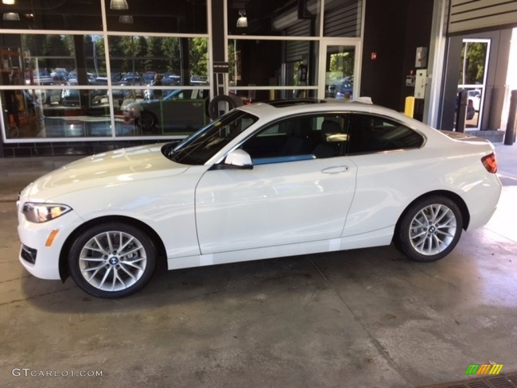 2016 2 Series 228i xDrive Coupe - Alpine White / Black photo #1