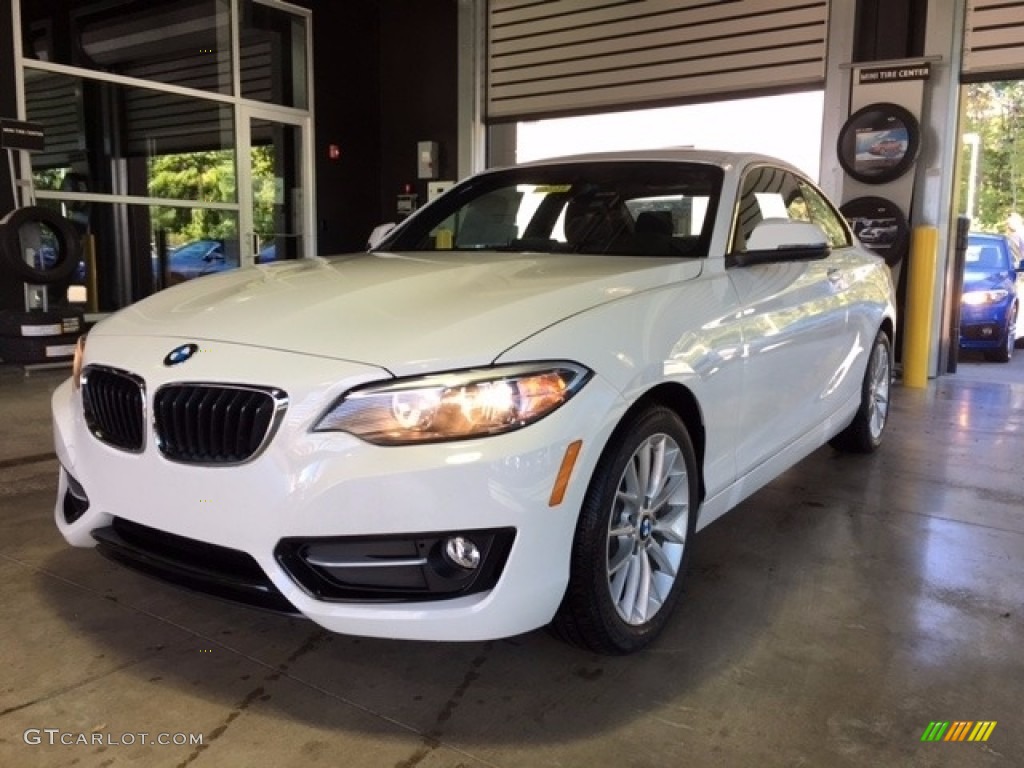 Alpine White 2016 BMW 2 Series 228i xDrive Coupe Exterior Photo #115648499