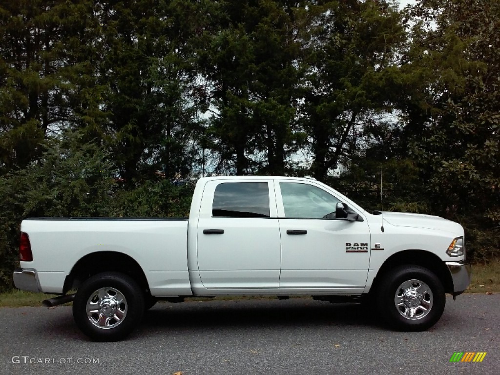 Bright White 2017 Ram 2500 Tradesman Crew Cab 4x4 Exterior Photo #115648826