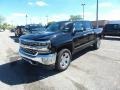 2017 Black Chevrolet Silverado 1500 LTZ Crew Cab 4x4  photo #1