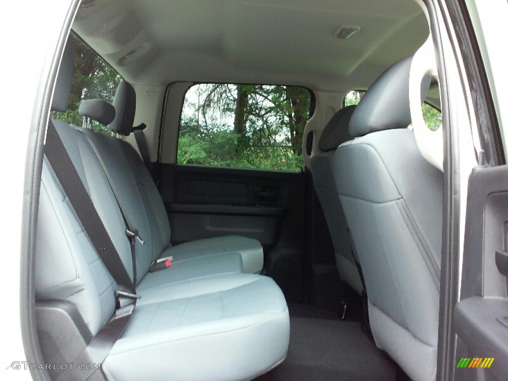 Black/Diesel Gray Interior 2017 Ram 2500 Tradesman Crew Cab 4x4 Photo #115649024