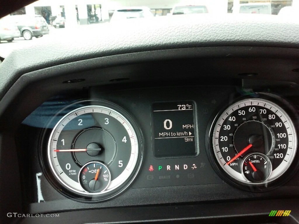 2017 Ram 2500 Tradesman Crew Cab 4x4 Gauges Photo #115649114