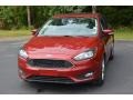 2015 Ruby Red Metallic Ford Focus SE Sedan  photo #9