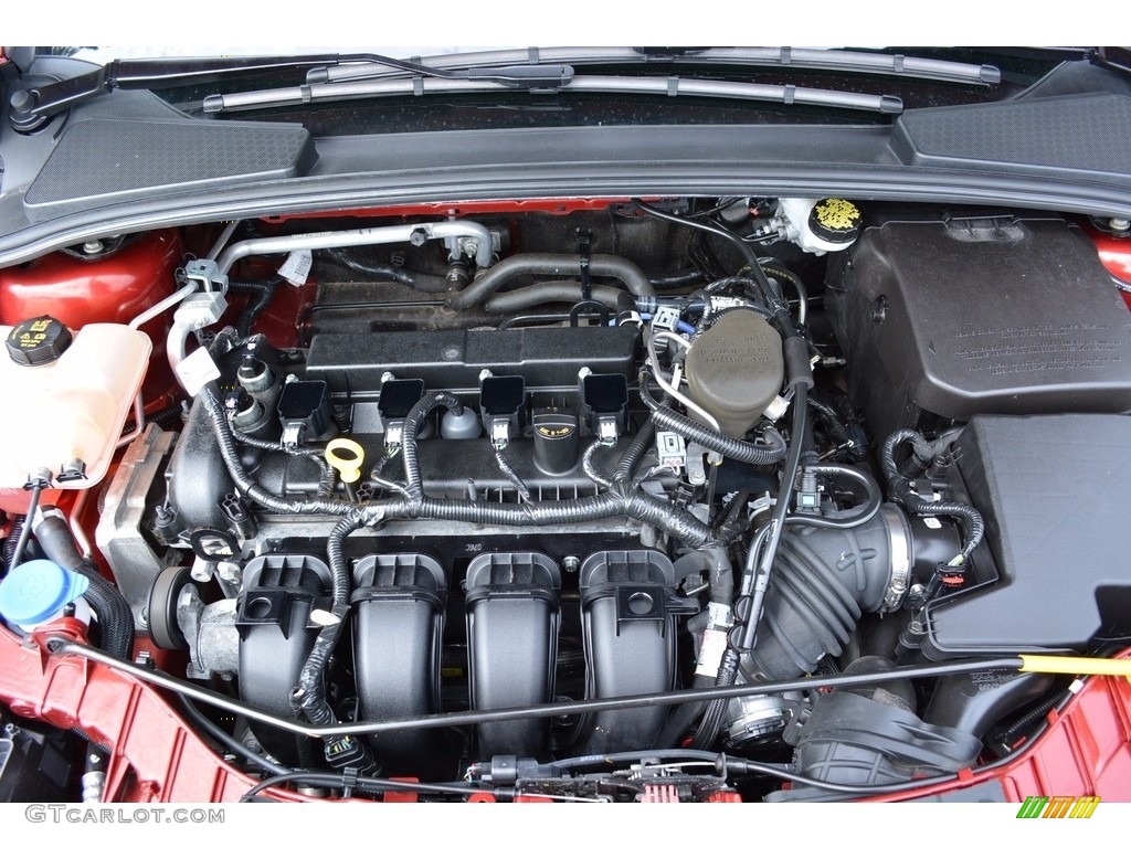 2015 Focus SE Sedan - Ruby Red Metallic / Charcoal Black photo #17