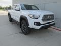 2017 Super White Toyota Tacoma TRD Off Road Double Cab 4x4  photo #1