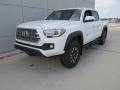 2017 Super White Toyota Tacoma TRD Off Road Double Cab 4x4  photo #7