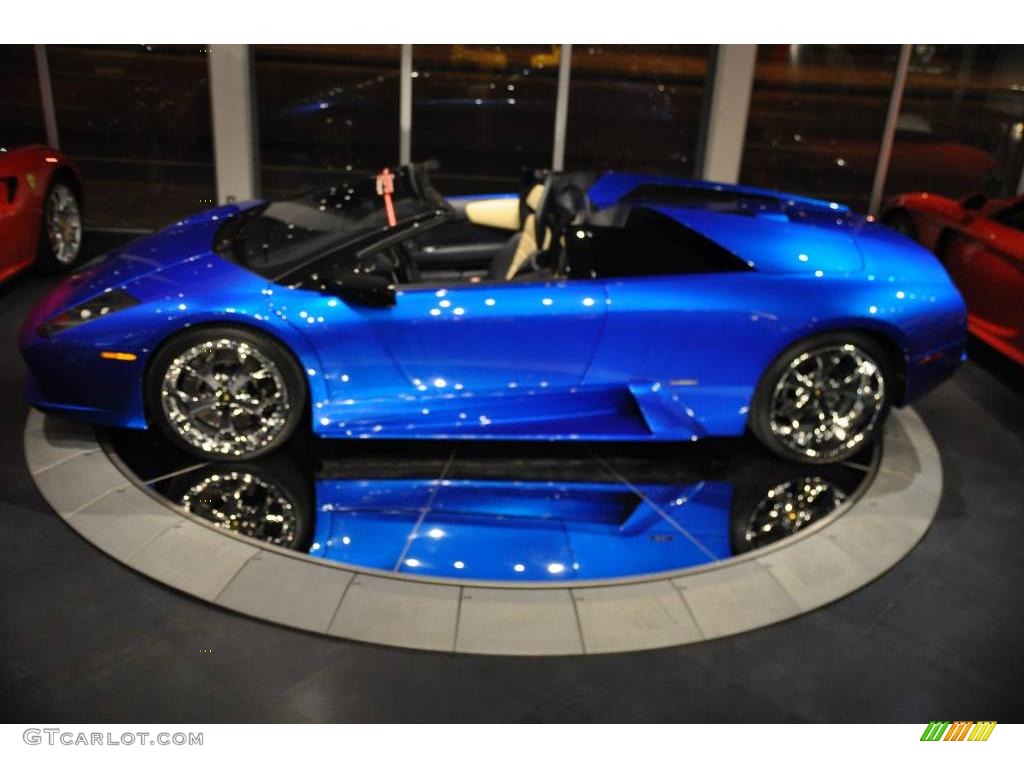 2006 Murcielago Roadster - Blu Nova (Blue Pearl) / Blu Delphinus photo #16