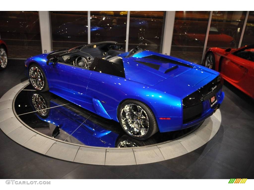 2006 Murcielago Roadster - Blu Nova (Blue Pearl) / Blu Delphinus photo #18