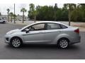 Ingot Silver Metallic - Fiesta SE Sedan Photo No. 8