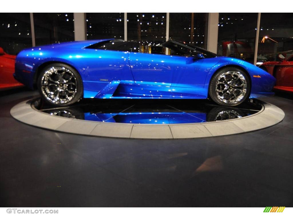 2006 Murcielago Roadster - Blu Nova (Blue Pearl) / Blu Delphinus photo #35