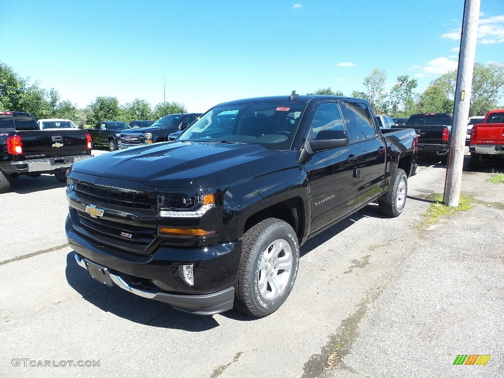 2017 Silverado 1500 LT Crew Cab 4x4 - Black / Jet Black photo #1