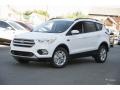 2017 Oxford White Ford Escape SE 4WD  photo #1