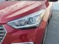 2017 Regal Red Pearl Hyundai Santa Fe SE  photo #9