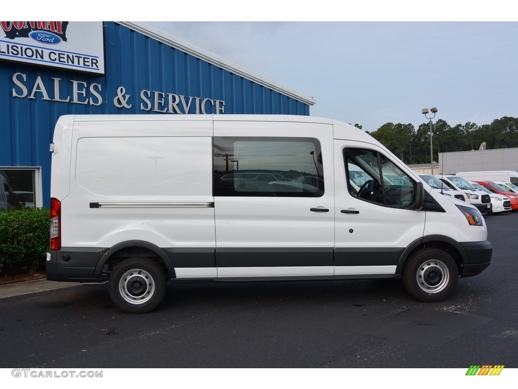 Oxford White 2017 Ford Transit Van 150 MR Regular Exterior Photo #115654025