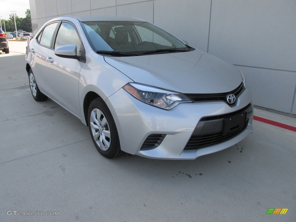 2016 Corolla LE - Classic Silver Metallic / Ash photo #2