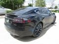 2013 Black Tesla Model S P85 Performance  photo #7