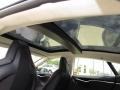 2013 Tesla Model S Black Interior Sunroof Photo