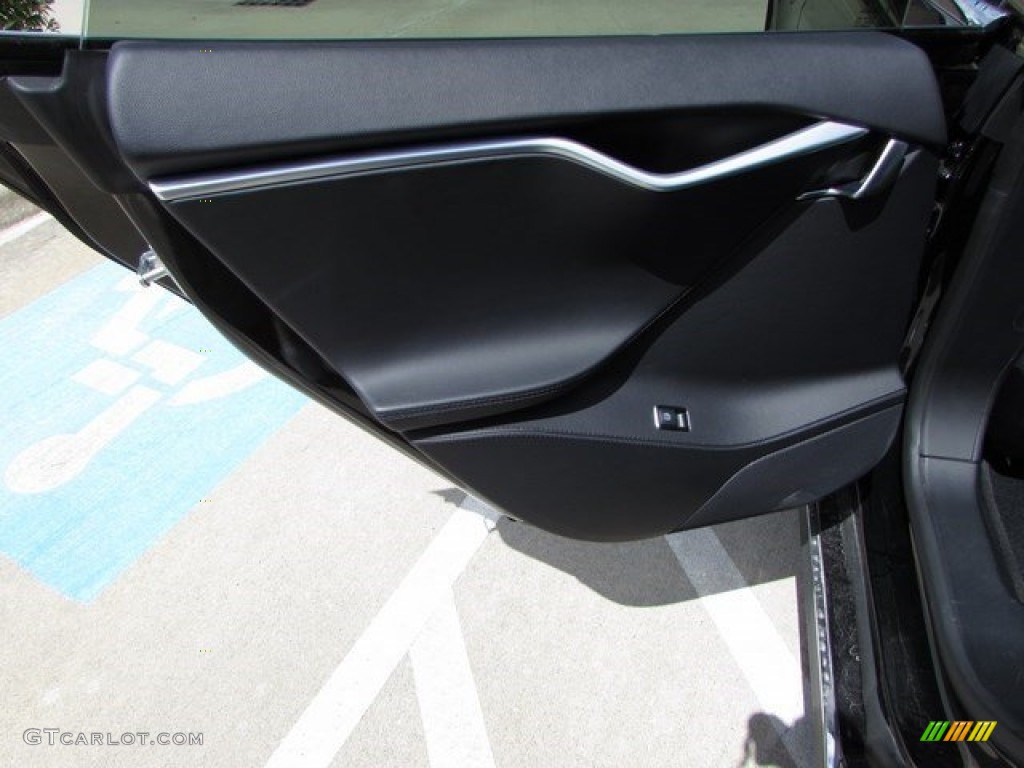 2013 Model S P85 Performance - Black / Black photo #21