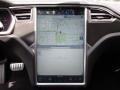 2013 Tesla Model S Black Interior Navigation Photo