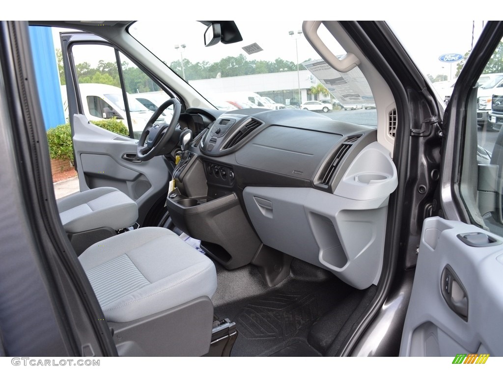 2017 Ford Transit Wagon XL 350 MR Long Pewter Dashboard Photo #115655840