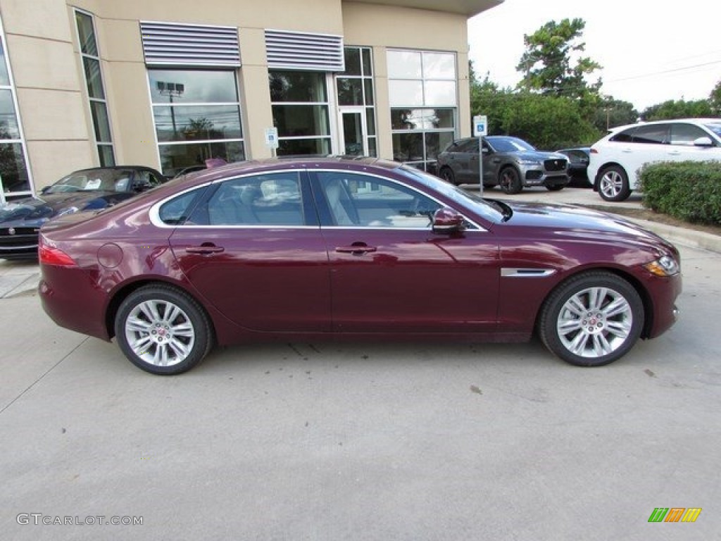 2017 XF 35t Premium - Odyssey Red / Light Oyster photo #6