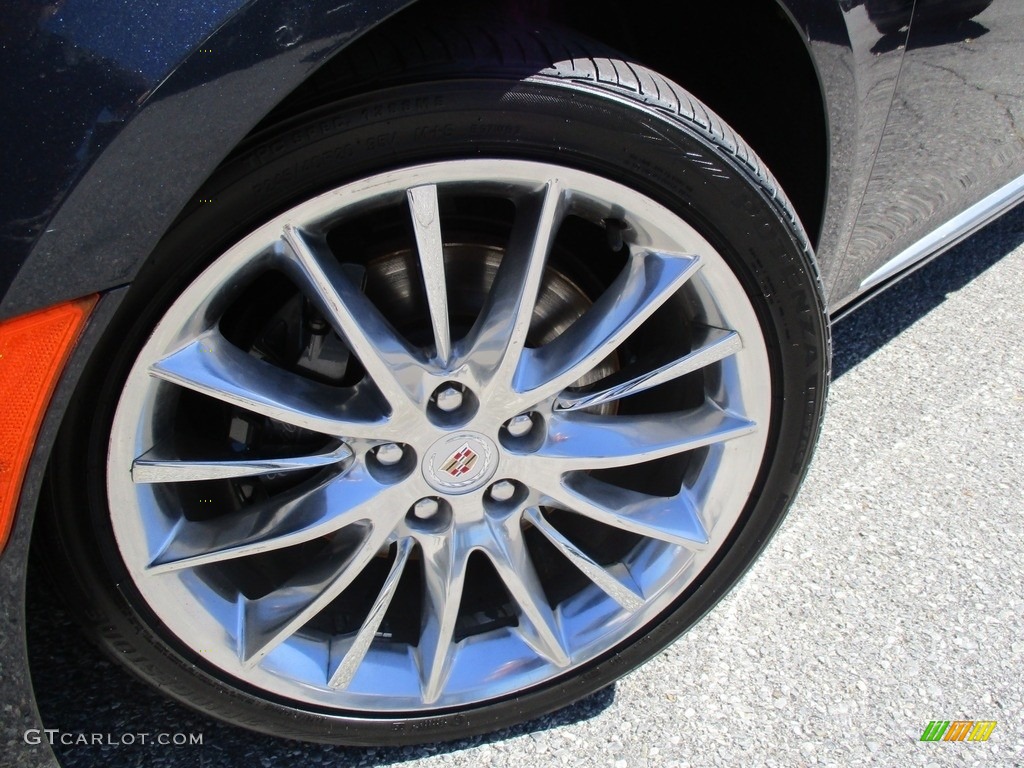 2013 XTS Platinum AWD - Sapphire Blue Metallic / Very Light Platinum/Dark Urban/Cocoa Opus Full Leather photo #55