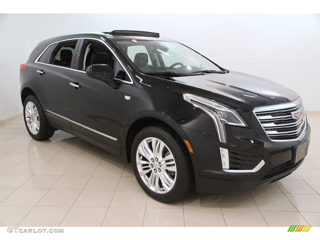 Stellar Black Metallic 2017 Cadillac XT5 Premium Luxury Exterior Photo #115659002