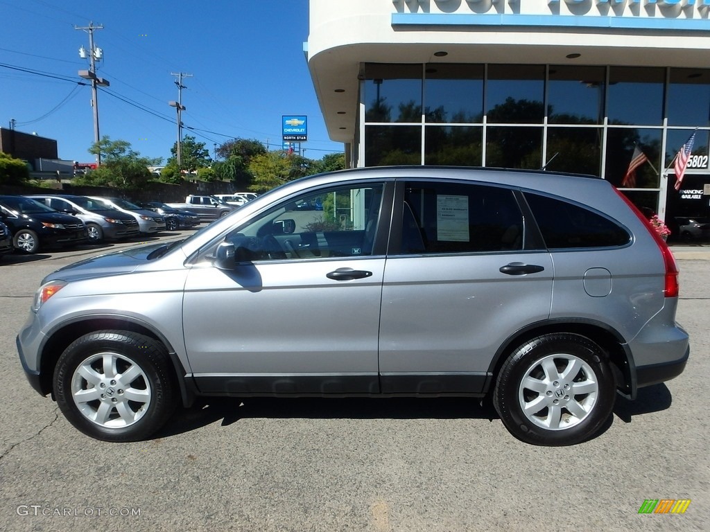 2008 CR-V EX 4WD - Whistler Silver Metallic / Gray photo #2