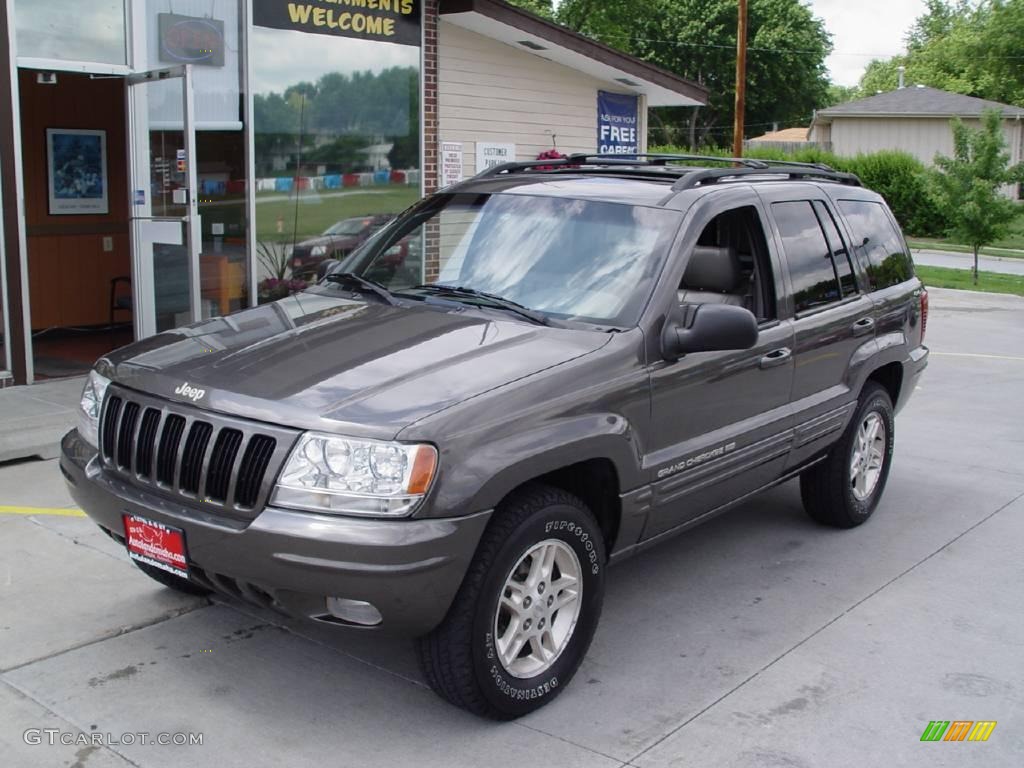 1999 Grand Cherokee Limited 4x4 - Taupe Frost Metallic / Taupe photo #3