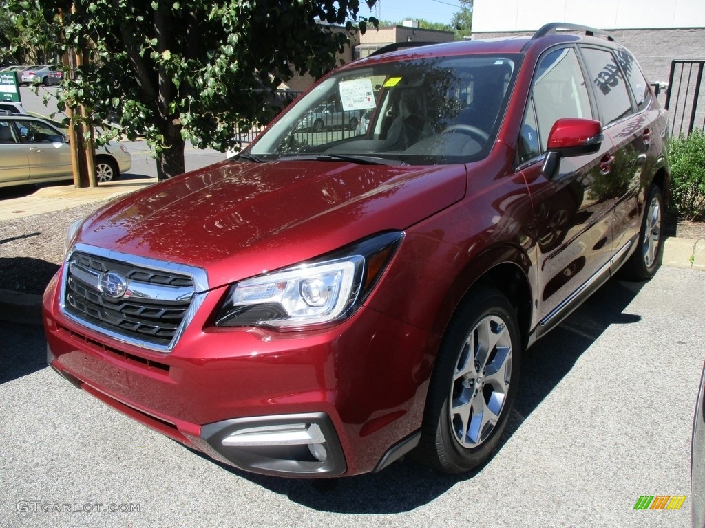 2017 Forester 2.5i Touring - Venetian Red Pearl / Black photo #1