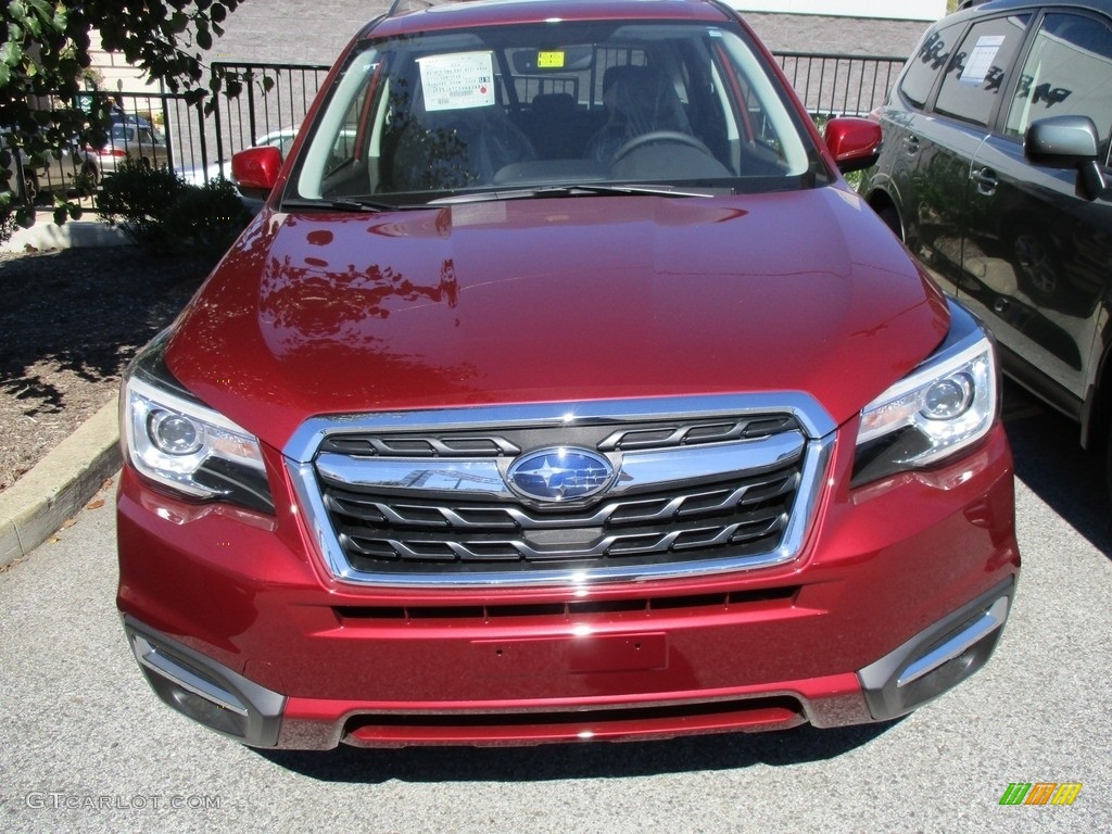2017 Forester 2.5i Touring - Venetian Red Pearl / Black photo #2