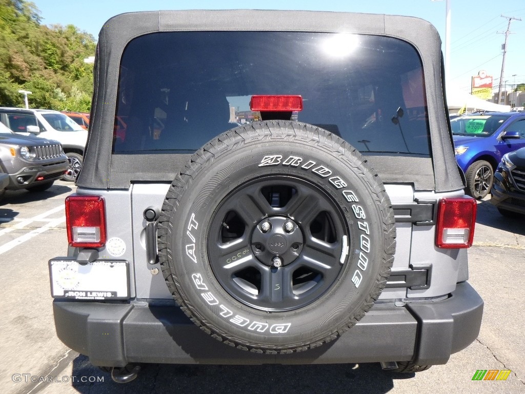 2016 Wrangler Unlimited Sport 4x4 - Billet Silver Metallic / Black photo #4