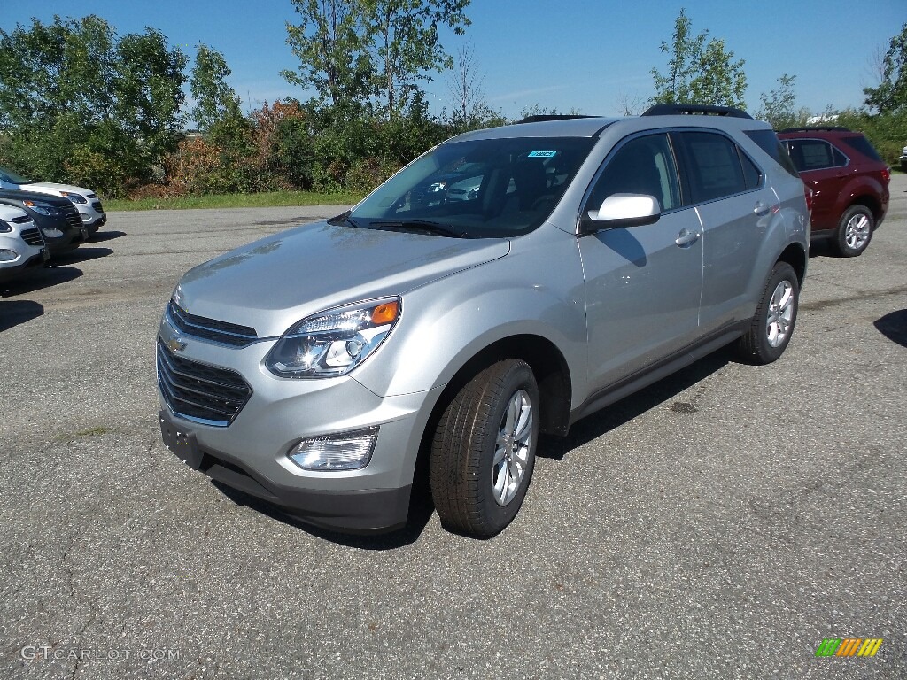 Silver Ice Metallic 2017 Chevrolet Equinox LT Exterior Photo #115663741