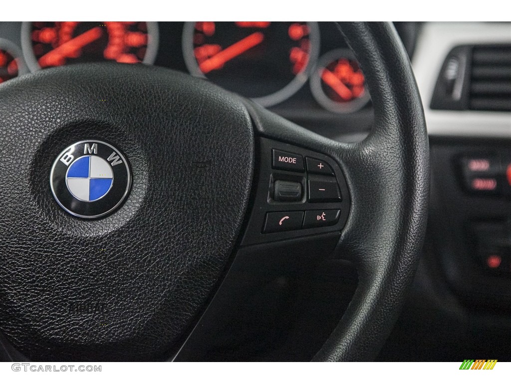2014 3 Series 320i Sedan - Mineral Grey Metallic / Black photo #18
