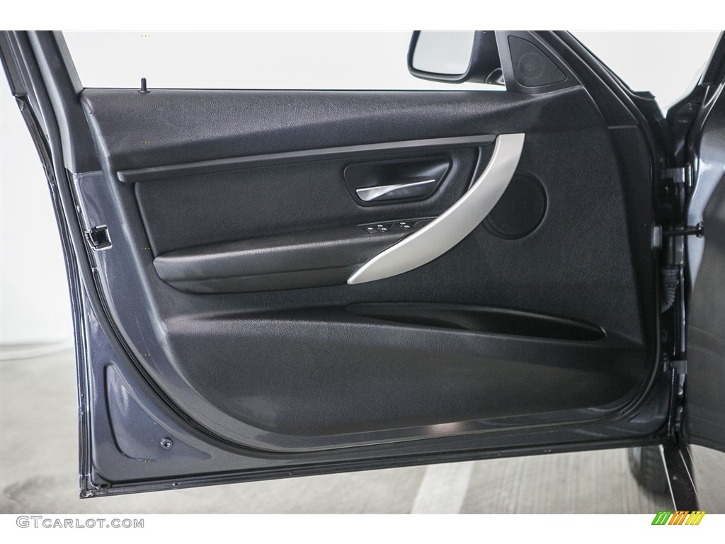 2014 3 Series 320i Sedan - Mineral Grey Metallic / Black photo #25
