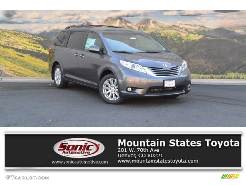 Predawn Gray Mica Toyota Sienna