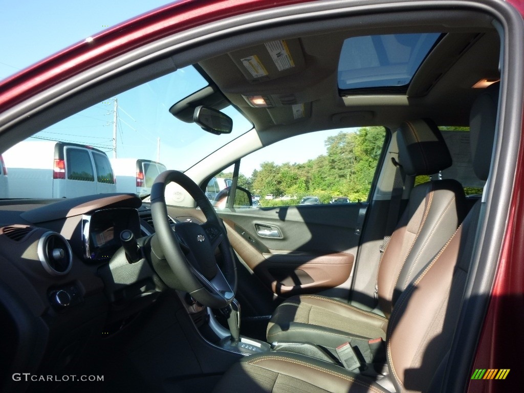 2016 Trax LT AWD - Crimson Metallic / Jet Black/Brownstone photo #11