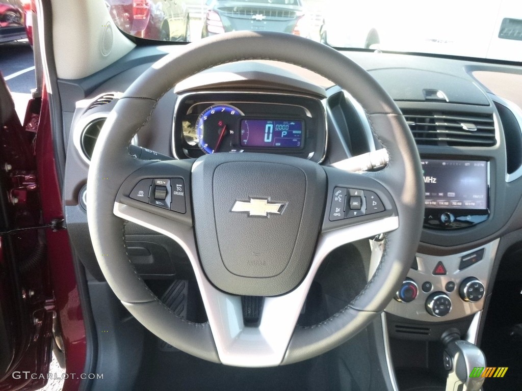 2016 Trax LT AWD - Crimson Metallic / Jet Black/Brownstone photo #18