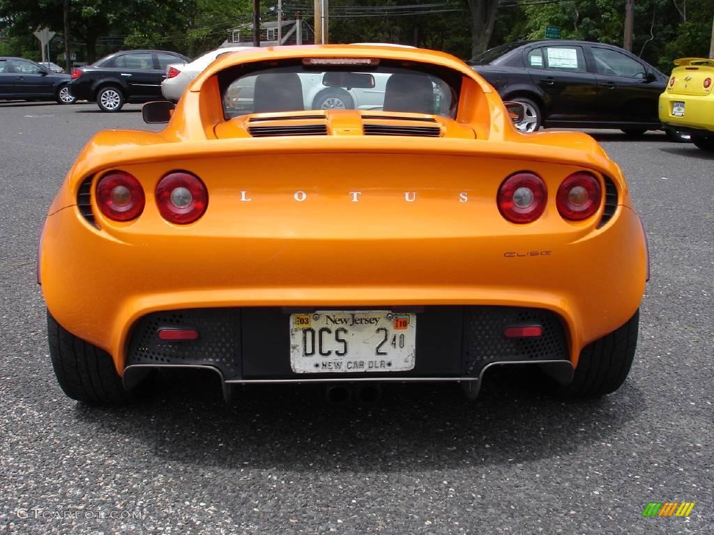 2005 Elise  - Chrome Orange / Black photo #6