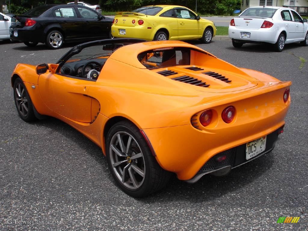 2005 Elise  - Chrome Orange / Black photo #7