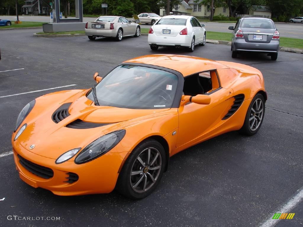 2005 Elise  - Chrome Orange / Black photo #9