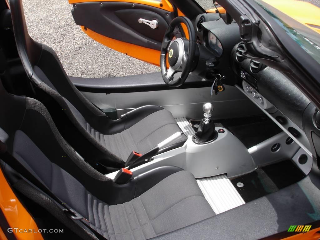 Black Interior 2005 Lotus Elise Standard Elise Model Photo #11566627