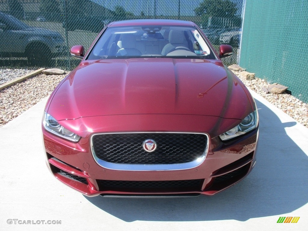 2017 XE 35t Premium AWD - Odyssey Red / Light Oyster photo #7