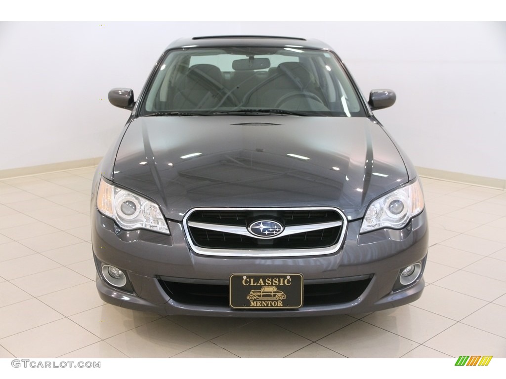 2009 Legacy 2.5i Sedan - Diamond Gray Metallic / Off Black photo #2