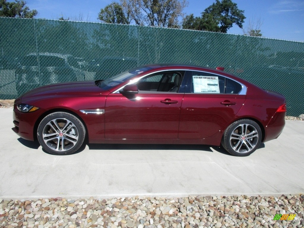 2017 XE 35t Premium AWD - Odyssey Red / Light Oyster photo #9