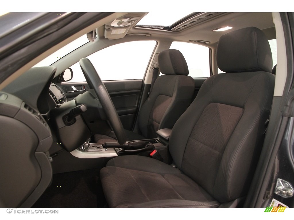 2009 Legacy 2.5i Sedan - Diamond Gray Metallic / Off Black photo #5