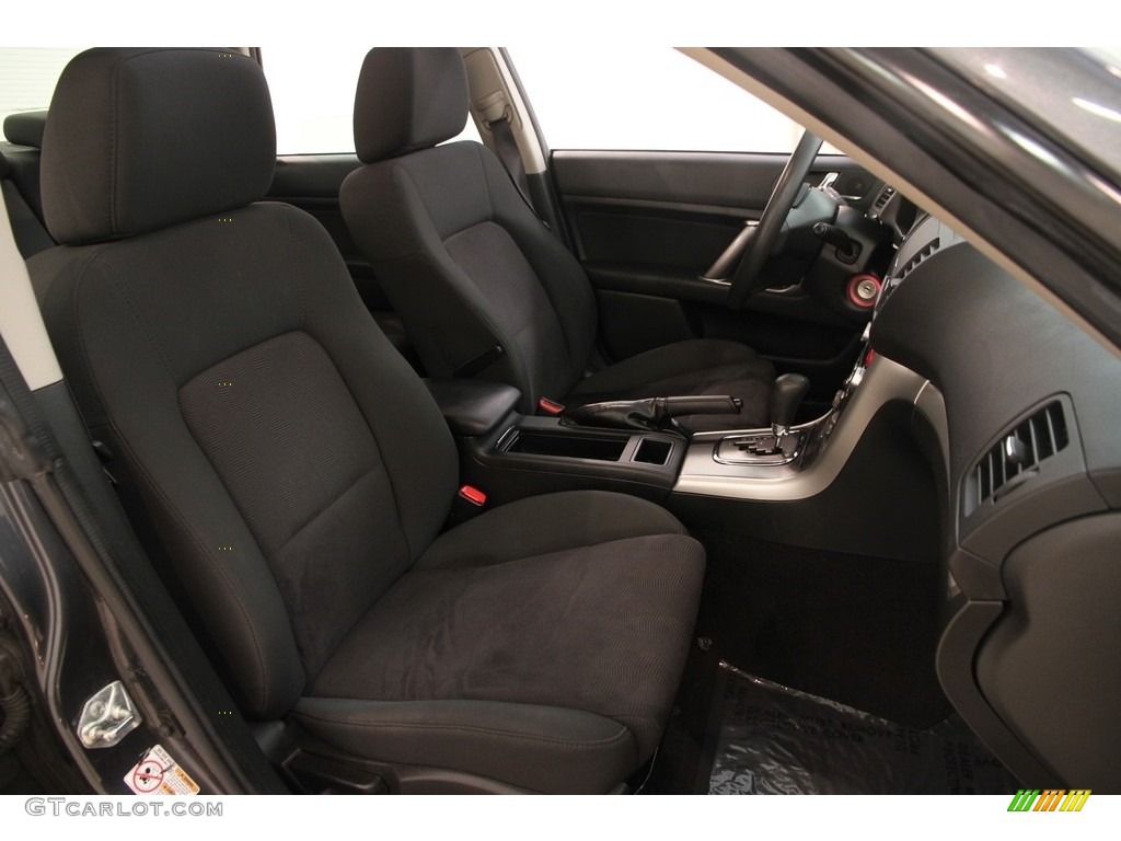 2009 Legacy 2.5i Sedan - Diamond Gray Metallic / Off Black photo #12